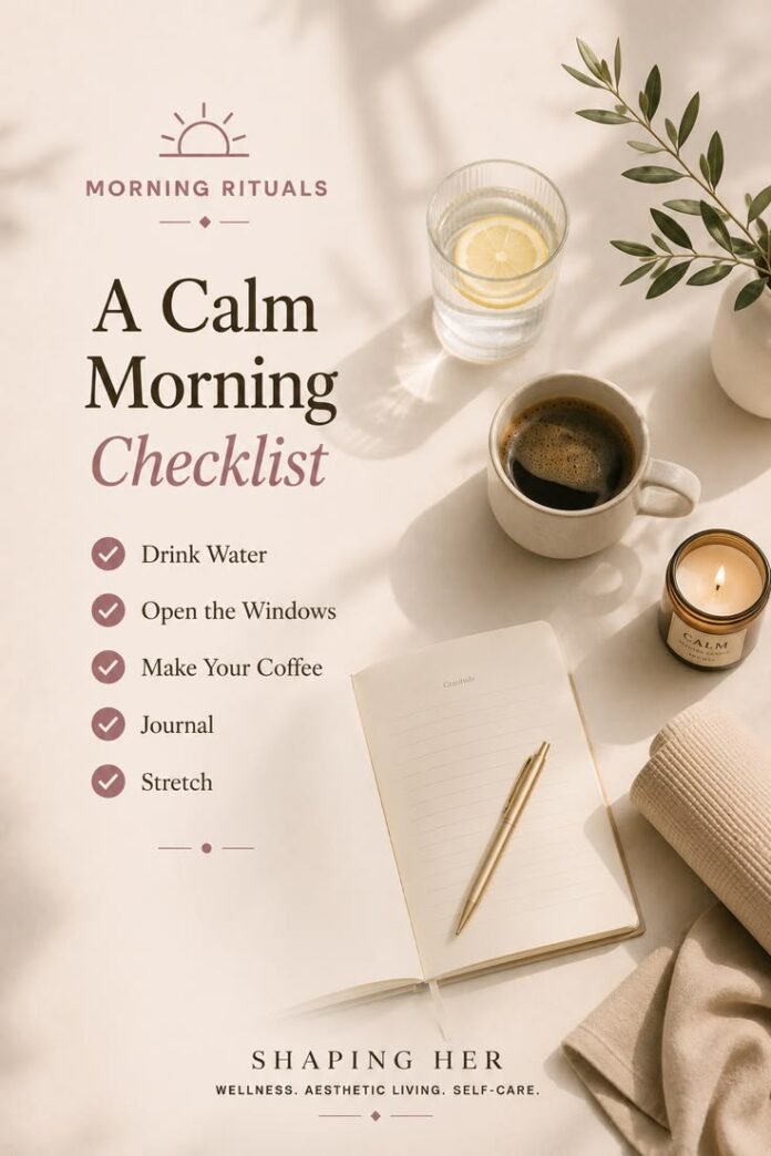 morning rituals morning rituals